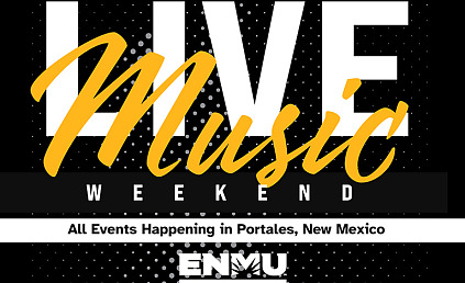 Live Music Weekend poster