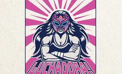 Luchadora poster