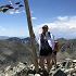Heaven Talachy at Wheeler Peak in New Mexico.